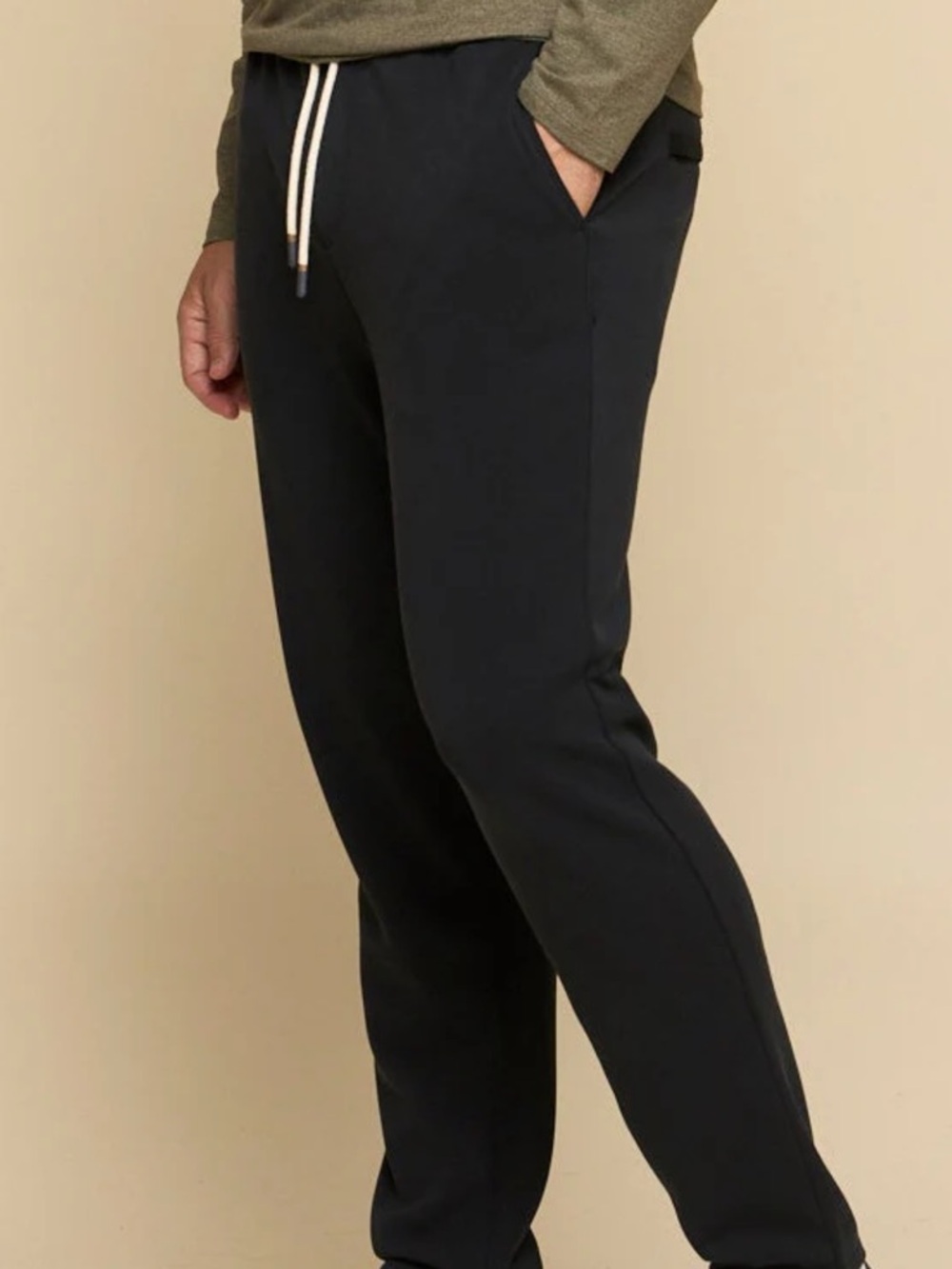 FUNDAMENTAL COAST LATER ON E WAIST PANT IN JET BLACK - S
